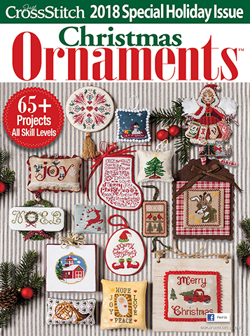 Just Cross Stitch-Christmas Ornaments 2018